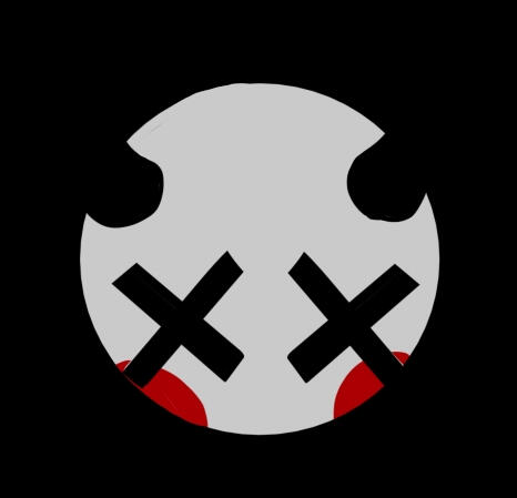 villain logo & mask design